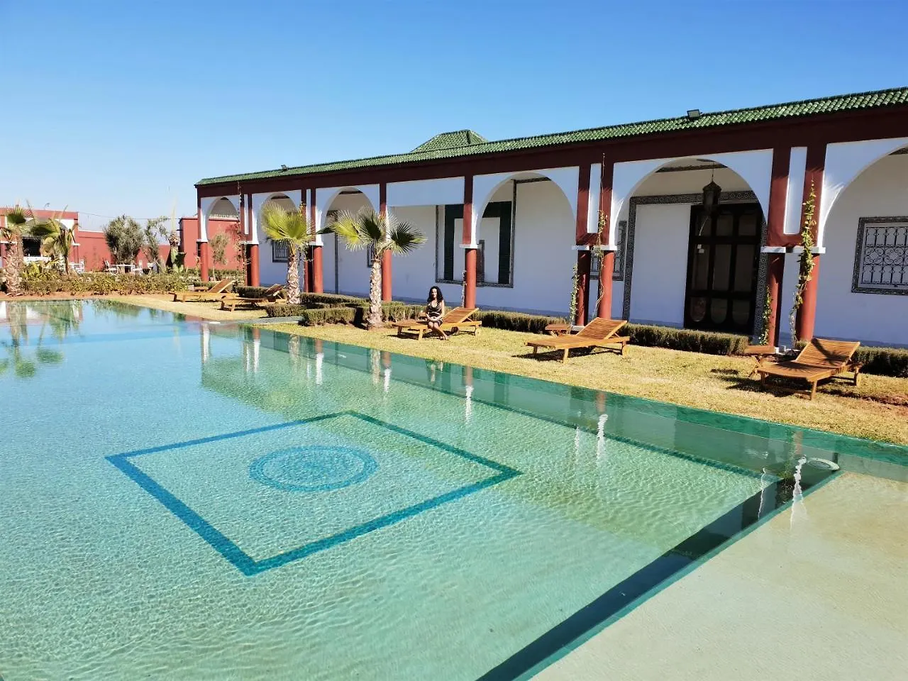 Penzion Hotel Jnan El Arif Marakéš Maroko